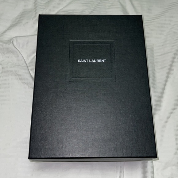 Saint Laurent Monogram Espadrilles Size 11 (EU 45 - Black Leather) - Picture 5 of 5